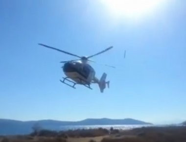 Καρέ καρέ η στιγμή της απογείωσης του ελικοπτέρου της Ρούπα για την απόδραση Μαζιώτη (φωτό, βίντεο) (upd)